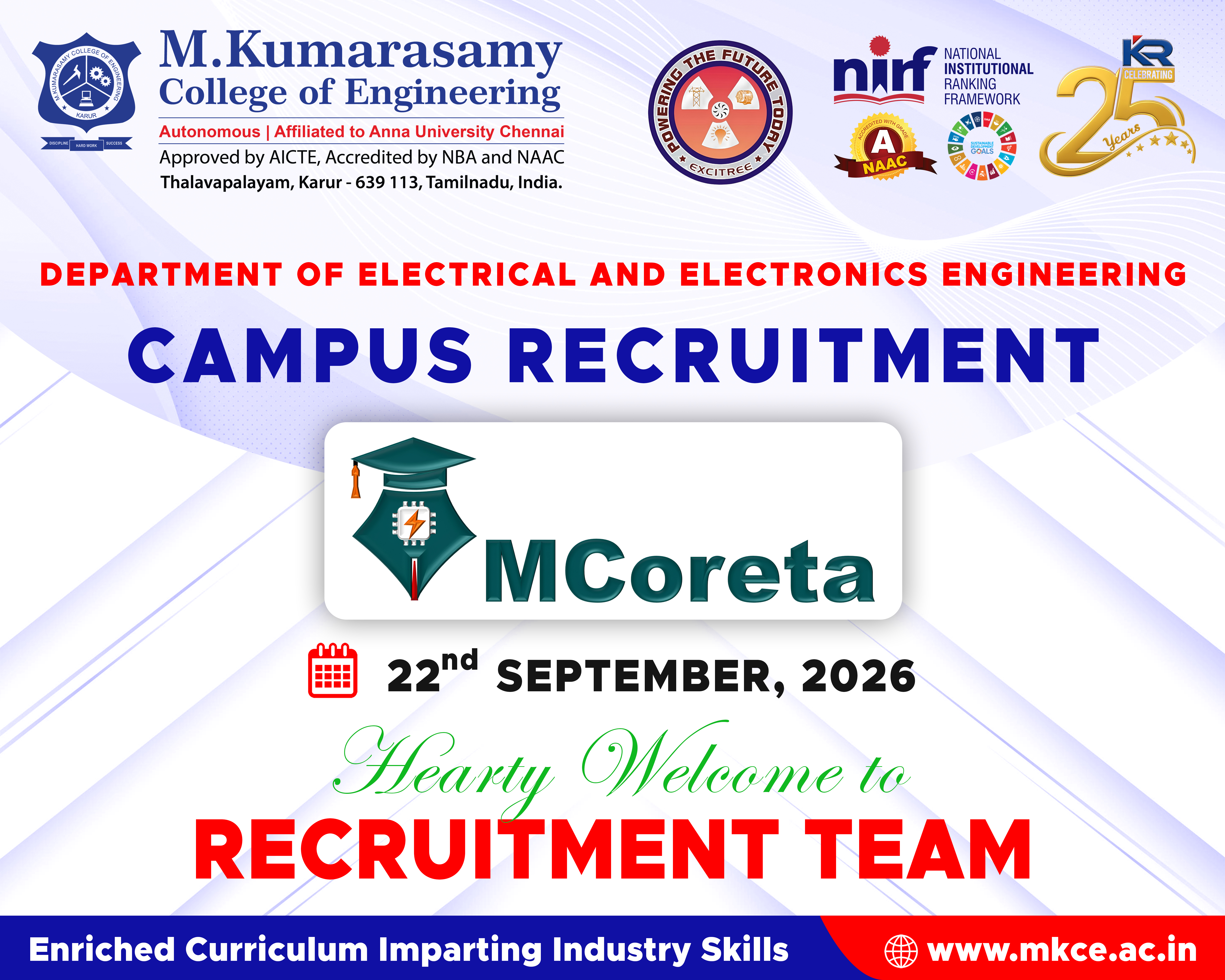 MCoreta - CAMPUS RECRUITMENT DRIVE 